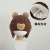 Double ball bear [brown] / one size
