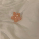 Translucent pink spring and summer sweet clip all-match new hair clip hair accessories clip plate hair set back head shark clip head ornament