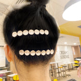 Adult bangs comb with teeth anti-slip hair comb broken hair finishing hair accessories all-match temperament hairpin hairpin girl headgear
