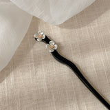Antique Wooden Hairpin New Chinese Style Cool Hairpin Simple Temperament Modern Daily Retro Cheongsam Hairpin Wholesale