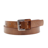 BSCI retro pin buckle decorative dress belt Girl's fashion trend belt business women's pu belt