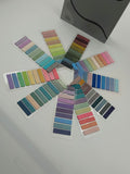 100-color ultra-fine index stickers student message marker stickers PET sticky notes transparent sticky stickers waterproof N times stickers