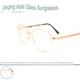 Sunglasses, glass metal frame, street stalls, running rivers and lakes, fashion sunglasses, flat glasses, glass glasses