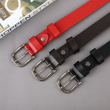 Stall source of goods 2.5cm women's plastic injection needle buckle belt fashion simple trend manufacturers wholesale in stock