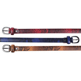 BSCI Belt Factory Girl's Snake Pattern Belt Fashion Versatile Jeans Decorative Dress