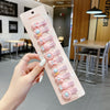 18# lollipop rabbit head pink 10-piece set