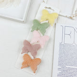 Children's cartoon plush hairpin cute animal duckbill clip bangs broken hair edge clip baby hairpin clip hair accessories