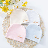 Baby hat pure cotton double layer newborn hat comfortable cotton spring autumn winter baby fetal hat colored cotton manufacturers wholesale