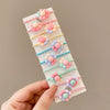 3# colored eight-petal flower 10-piece set