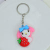 My melody strawberry keychain