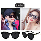 2022 new Korean version of gm sunglasses for men and women net red with the same style GM sunshade sunglasses anti-ultraviolet large frame sunglasses