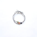 Ins love hair ring Korean small fresh handmade hair rope tie hair rubber band head rope female net red leather ring elastic