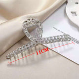 South Korea's new simple pearl tulip butterfly hair accessories clip back head hair clip high-end sense hair accessories female summer