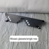 Mosaic glasses/single row