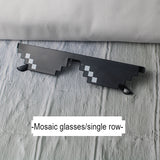 Best man glasses wedding brother group retro round sunglasses mosaic bar dance funny personalized kiss props