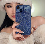 Applicable to iPhone14Pro mobile phone case Internet celebrity style starry powder Apple 14ProMAX comes with lens film