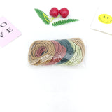 European, American and Korean Version Simple Seamless Rubber Band Women's Hair Rope High Elastic Hair Ring Hair Accessories Head Rope Manufactor Wholesale