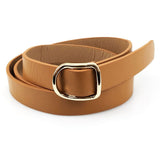Cross-border new women's wax rope braided pin buckle belt, all-match simple decorative skirt women's belt wholesale