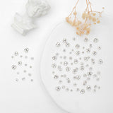Internet celebrity silver transparent small mini heap diamond finished product super flash white ball manicure jewelry nail diamond accessories