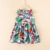 Red butterfly cotton silk / size 90 (suitable for height 65-75cm)