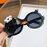 Children's cartoon glasses boys and girls cute little cute duck sunglasses baby summer outing anti-ultraviolet sunglasses tide