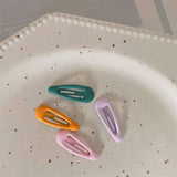 Sweet girl cute water drop children's small hairpin hairpin bb clip 2023 new baby hairpin headdress hair accessories
