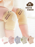 2024 pure cotton children's knee pads baby terry socks with glue non-slip crawling elbow pads baby infant knee pads wholesale