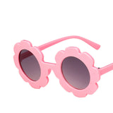 2022 cross-border colorful spring new frame new Japanese and Korean trend party sunflower children's sunglasses