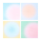 T Korean ins style gradient color post-it notes high-value cute students have sticky notes paper small book n times stickers