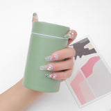 Internet celebrity silver transparent small mini heap diamond finished product super flash white ball manicure jewelry nail diamond accessories