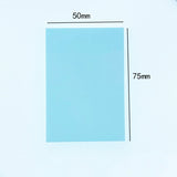 Yuede Morandi color transparent sticky stickers eye color index stickers PET indicator label sticky stickers spot wholesale