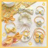 Tfq004-5# yellow bow 10-piece set
