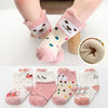 Animal pink set (4 pairs) / size s (0-1 years old)