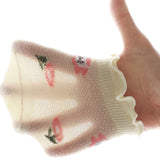New summer style ultra-thin wood ear children's socks baby cotton mesh socks baby breathable loose mouth socks girls socks
