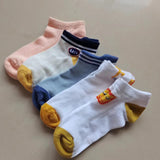 Children's socks summer thin mesh thin cotton socks boys and girls baby socks boat socks stock clearance