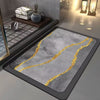 Ry diatom mud floor mat 34-quicksand / 40*60cm