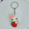 Kt strawberry keychain