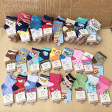 Four seasons multi-color children's socks independent cardboard packaging baby socks Taobao gift baby socks foreign trade children's socks