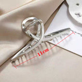 South Korea's new simple pearl tulip butterfly hair accessories clip back head hair clip high-end sense hair accessories female summer