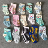 Wholesale 0-1-3 years old independent packaging baby socks entity e-commerce gift socks foreign trade stalls cheap children's socks