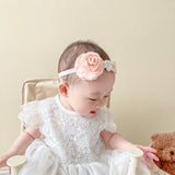 Korean style moon girl lace flower headband princess head flower baby child 100-day accessories baby children's headband