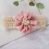 Pink flower headband 2