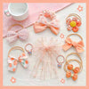 Tfq004-7# orange bow 10-piece set