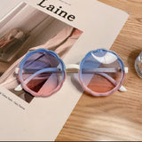 2-8 years old baby sunglasses Korean version trend boys and girls sunglasses flower trend sunglasses UV protection
