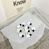 Simulation small teeth small hairpin fun cute sweet funny y2k hairpin bangs seaside clip headdress clip jewelry