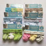 Trade cart Carter children's socks autumn and winter thickened terry baby socks dispensing baby socks one card three pairs wholesale