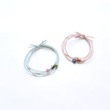 Ins love hair ring Korean small fresh handmade hair rope tie hair rubber band head rope female net red leather ring elastic