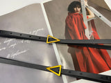 Beautiful imitation leather thin women's belt women's Korean version knotted decorative belt fashion black with dress skirt sweater waist