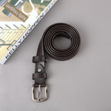 Stall source of goods 2.5cm women's plastic injection needle buckle belt fashion simple trend manufacturers wholesale in stock