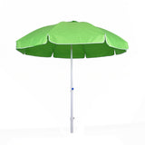 (Factory Custom) 8 Rib Polyester with Vented Cap Turning Beach Umbrella